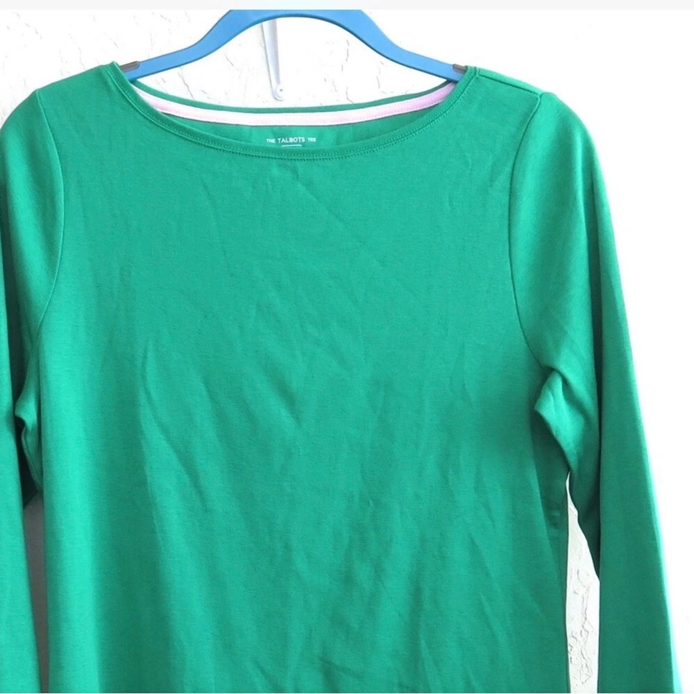 Talbots Mint Green Long Sleeve Crew Neck, 3X, NWT